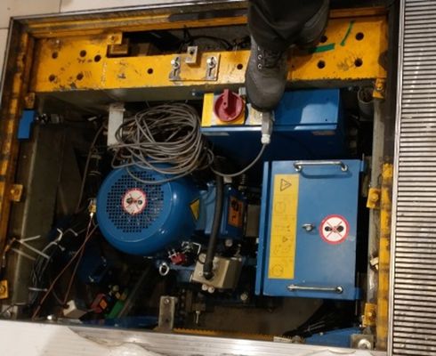 16VEC RH Escalator Machine Replacement 11.7 Kw Escalator Motor Power