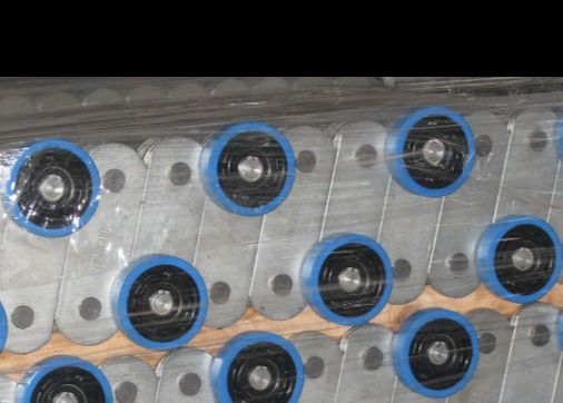 Pitch 135.46 Escalator Step Chain Solid Axles 520 Escalator Chain Oil Lubricate
