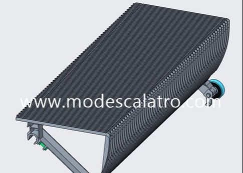 506 escalator modernization package - step band refurbishment